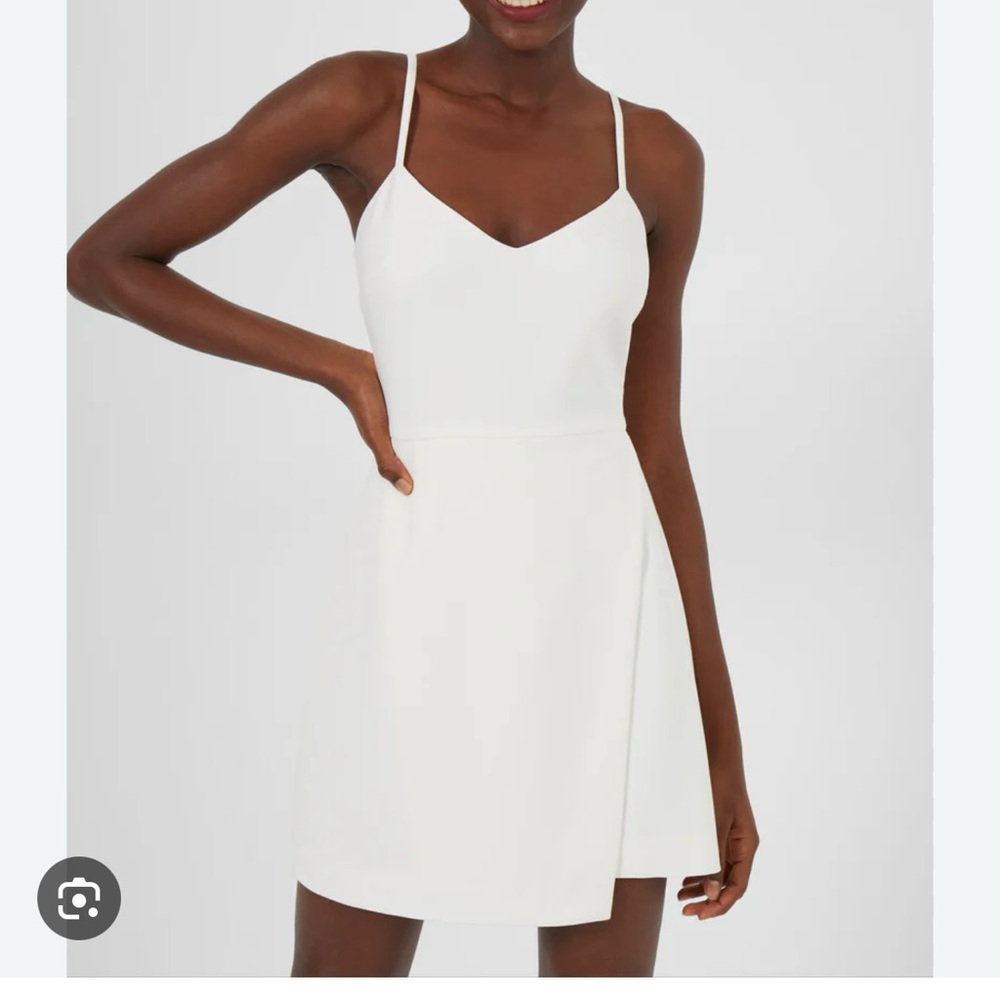 Size small white envelope dress